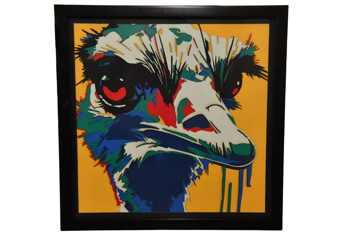 multicouches-papier-art-autruche.jpg Autruche