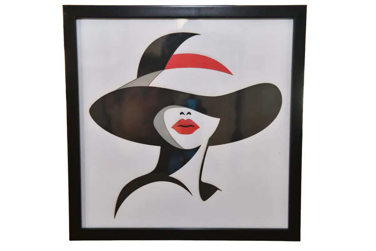 Silhouette au chapeau