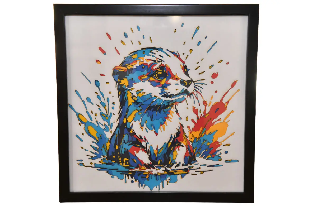 multicouches-papier-loutre.jpg Loutre colorée
