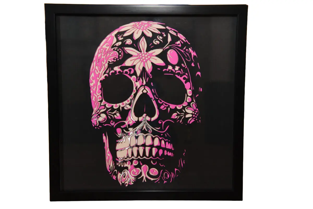 multicouches-papier-tete-mort-rose.jpg Crâne fleuri